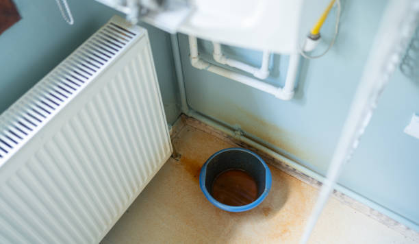 Water damage restoration process in Redmond, WA